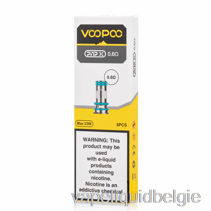 Vape Smaken Voopoo Pnp-x Vervangende Spoelen 0.6ohm Pnp-x Spoelen